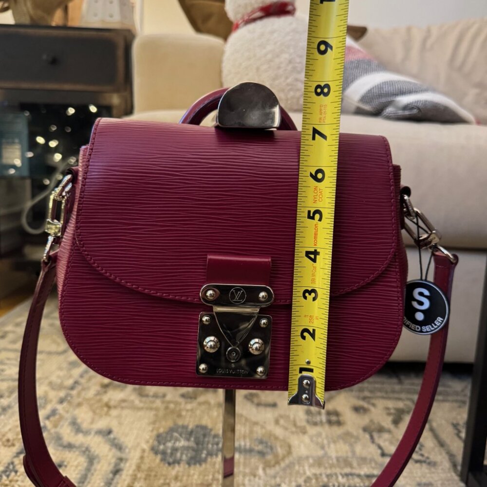 Louis Vuitton Epi Eden Red Fushia Bag - Picture 8 of 10